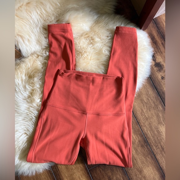 Lululemon Align 28” Pant Canyon Orange 🍊 - Picture 6 of 7